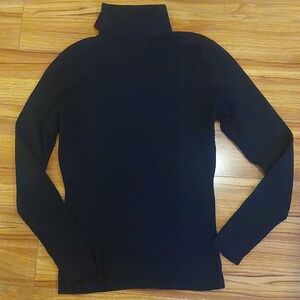 White House Black Market Black Turtleneck Sweater